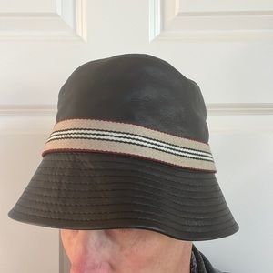Burberry Leather Bucket Hat Women’s